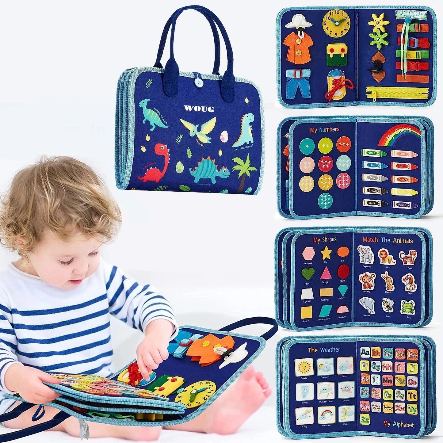 CalmeKid™ – The 7-in-1 Montessori Suitcase